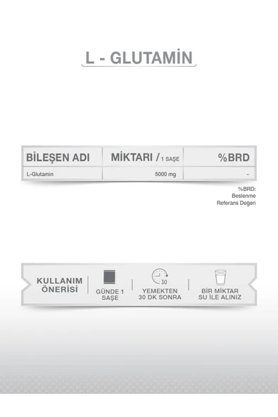 goodday PURE L-GLUTAMIN 30 SAŞE - 4