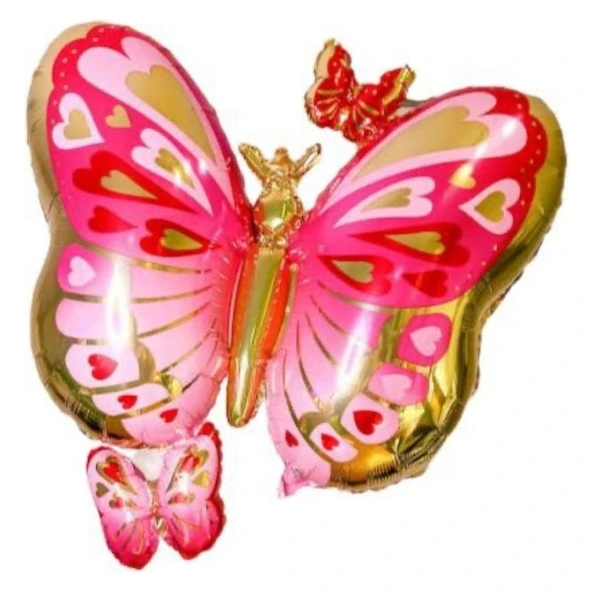 Parti Sürprizi Renkli Kelebek Folyo Balon 1 Adet ürün görseli