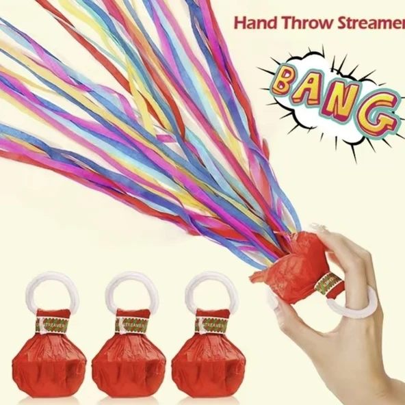 Parti Sürprizi Düğün Nişan Bekarlığa Veda Doğum Günü Partisi El Konfetisi ürün görseli