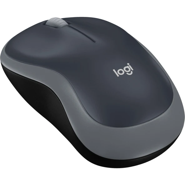 M185 USB Alıcılı Kompakt Kablosuz Mouse - Gri - 1