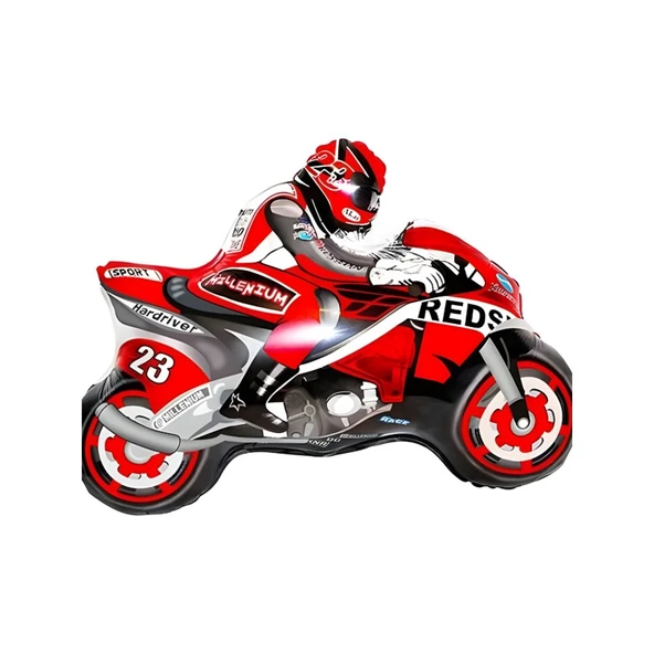 Parti Sürprizi Motosiklet Şekilli Folyo Balon 1 Adet ürün görseli