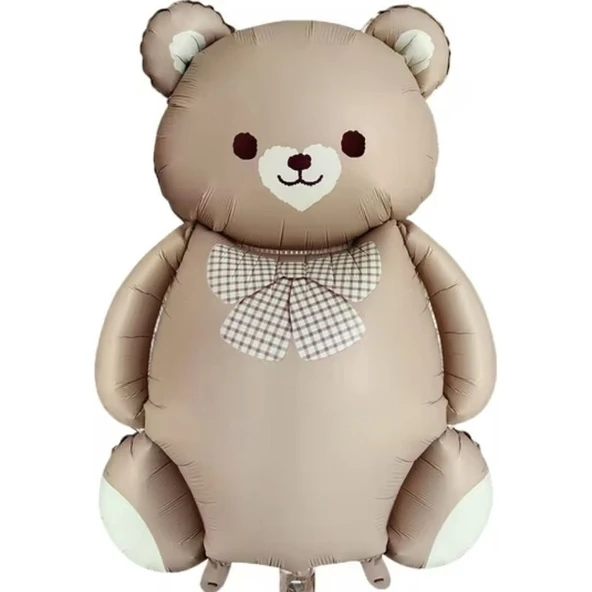 Parti Sürprizi Retro Sevimli Ayı Balon Büyük Teddy Bear Folyo Balon ürün görseli