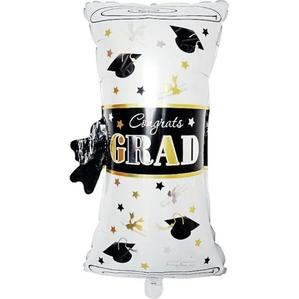 Parti Sürprizi Mezuniyet Partisi Diploma Şekilli Folyo Balon 1 Adet ürün görseli