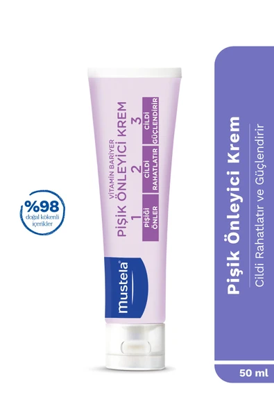 Mustela Vitamin Barrier 1-2-3 Cream 50ml
