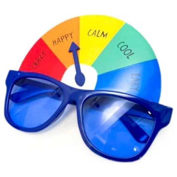 Parti Sürprizi Çarkıfelek Ruh Halim Eğlenceli Gözlük 1 Adet ürün görseli