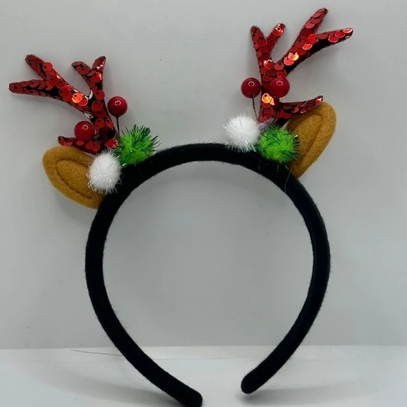 Parti Sürprizi Yılbaşı Partisi Siyah Pullu Taç 1 Adet ürün görseli