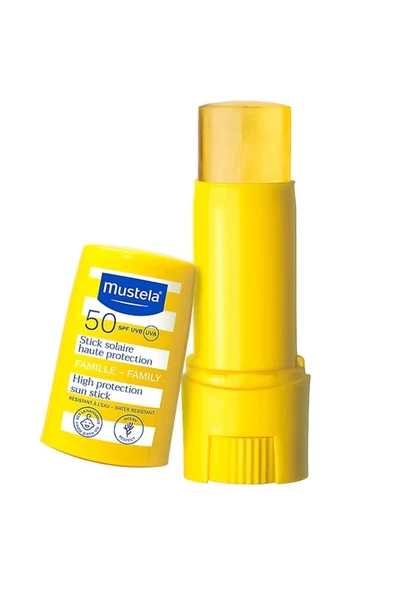 Mustela Tüm Aile Için Spf 50 Çok Yüksek Koruma Faktörlü Güneş Stick 9 Ml - 2