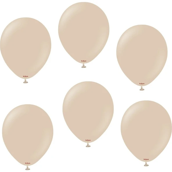 Parti Sürprizi Fındık Kahvesi Hazelnut Latex Balon 10 Adet ürün görseli