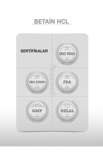 goodday Betain Hcl Pepsin 60 Kapsül Besin Takviyesi - 5