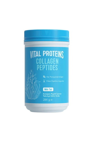 Vital Proteins Şeker Içermeyen, Nötr Tat %100 Hidrolize Sığır Kolajeni* 284g - 2