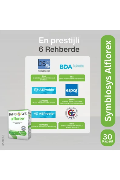 Alflorex Symbiosys Probiyotik 30 Kapsül - 4