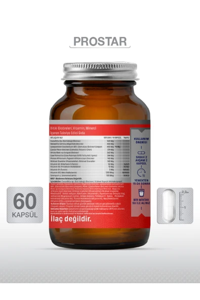 goodday Prostar 60 Kapsül Bitkisel Besin Takviyesi - 2