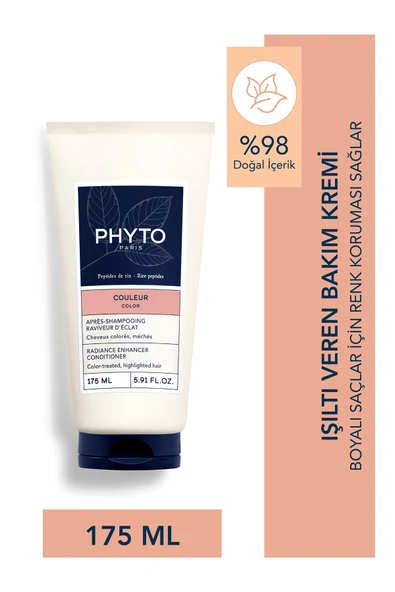 Phyto Color Boyalı Saç Bakım Seti Kadın – Renk Koruyucu Şampuan, Işıltı Veren Krem ve Renk Koruyucu Maske - 3