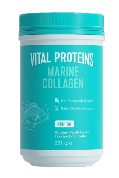 Vital Proteins 3'lü Fırsat Nestle Marine Collagen Nötr Tat 221 gr - 2