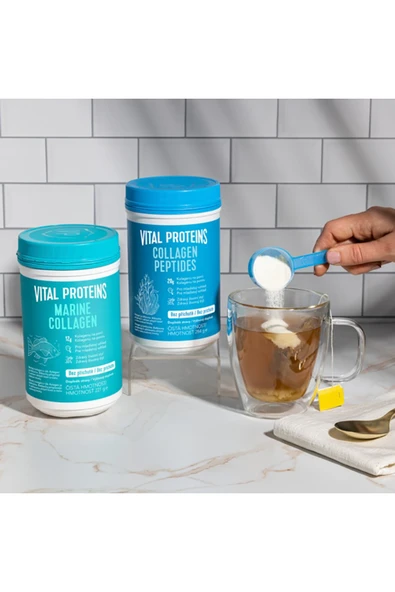 Vital Proteins Şeker Içermeyen, Nötr Tat %100 Hidrolize Balık Kolajeni* 221g - 6