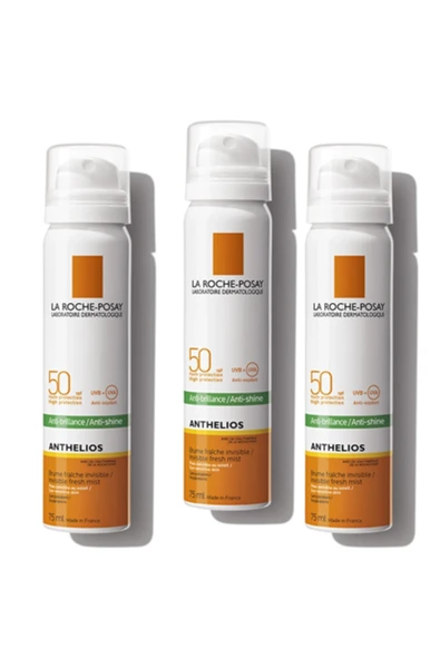 La Roche Posay Anthelios Parlama Karşıtı Spf50+ Mist 75 Ml | 3 Kutu Set Kampanya ürün görseli 1