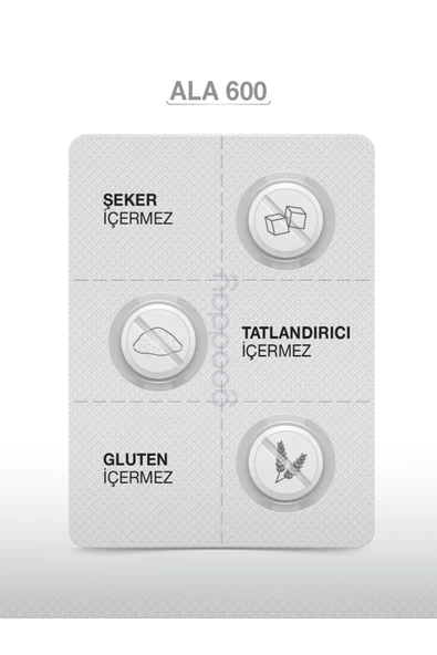 goodday Ala 600 Alfa Lipoik Asit 60 Kapsül Dr Caps Bitkisel Besin Desteği - 4