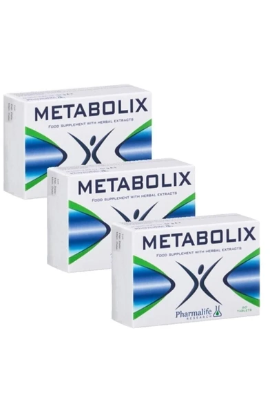 Pharmalife Metabolix 60 Tablet 3'lü Paket ürün görseli 1
