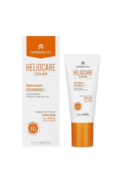Heliocare Color Gelcream Light Spf50 Renkli Güneş Kremi 50 ml ürün görseli 1