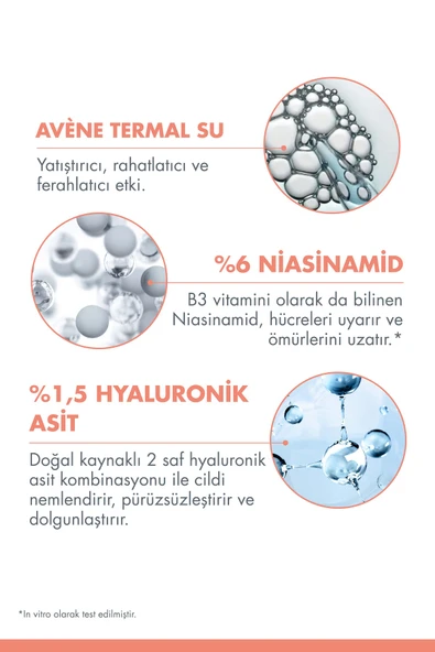 Avene Hyaluron Activ B3 Hyaluronik Asit ve Niasinamid İçeren Hücre Yenileme Etkili Serum 30 ml - 3
