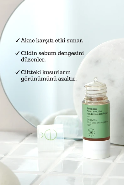 Etat Pur Pure Active Propolis Akne Eğilimli Ciltler Için Sebum Dengeleyici Saf Konsantre Bakım Serumu 15 ml - 6