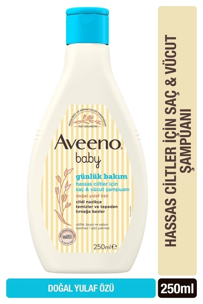 AVEENO Bebek Saç Ve Vücut Yıkama Jeli 250 ml