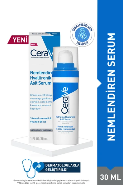 CeraVe Nemlendiren Hyalüronik Asit Serum 30 ml