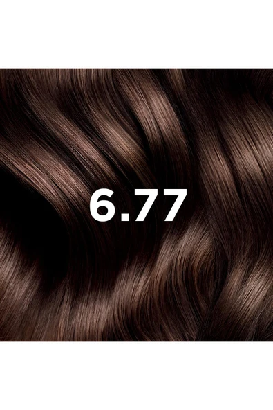 Phyto Color Amonyaksız Kalıcı Doğal Içerikli Bitkisel Saç Boyası 6.77 Kapüçino Kahve - 6