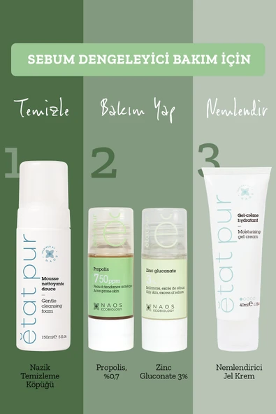Etat Pur Pure Active Propolis Akne Eğilimli Ciltler Için Sebum Dengeleyici Saf Konsantre Bakım Serumu 15 ml - 7