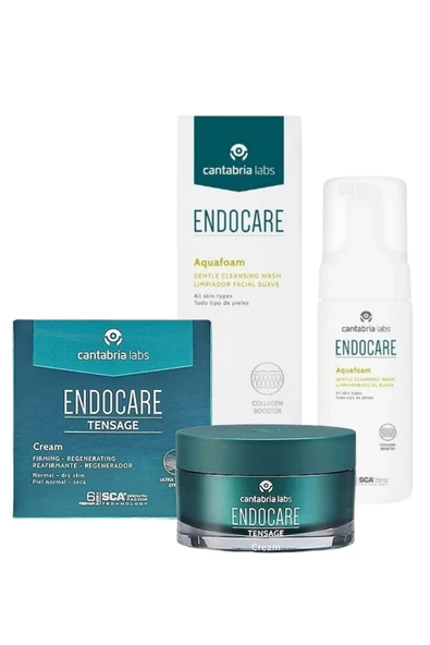 ENDOCARE Tensage Krem | Temizleyici Köpük | Anti Aging Bakım Seti 1 ürün görseli 1