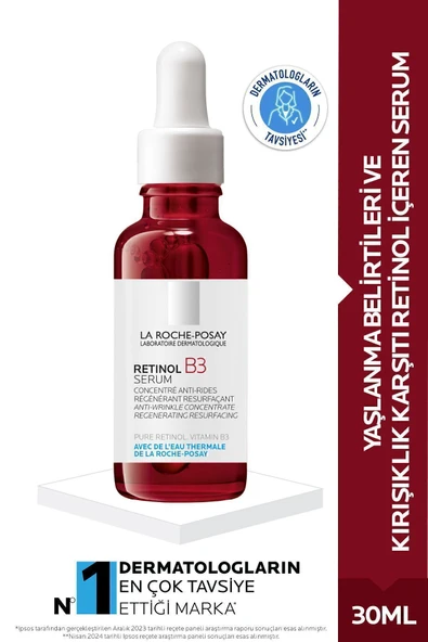 La Roche Posay Retinol B3 Yaşlanma Ve Kırışıklık Karşıtı Serum 30ml