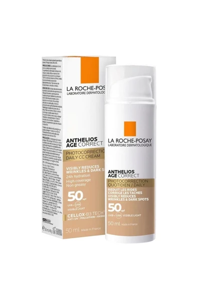 La Roche Posay Anthelios Age Correct Spf50 Renkli Cream 50 ml ürün görseli 1