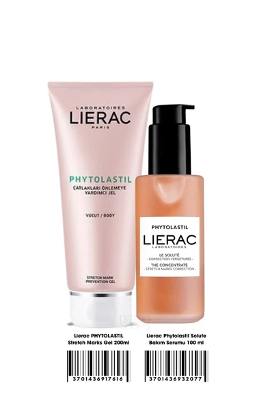 Lierac PHYTOLASTIL ÇATLAK BAKIM SETİ | JEL 200 ML + Serum 100 ML Orijinal BOY - DS