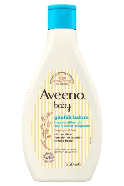 AVEENO Bebek Saç Ve Vücut Yıkama Jeli 250 ml - 2