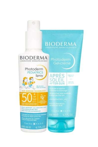 Bioderma Photoderm Pediatrics Spray Spf50+ 200 Ml | After Sun 200 Ml Çocuk Güneş Seti ürün görseli 1