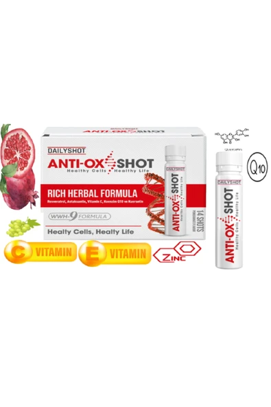 HANGOVERSHOT Antı-Ox Daily Shot 14 Lü ürün görseli 1
