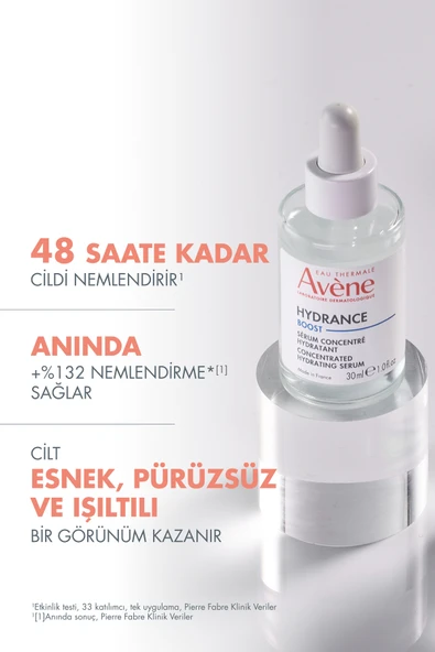 Avene Hydrance Boost Hyaluronik Asit ve Niasinamid İçeren Konsantre Nemlendirici Serum 30 ml - 2