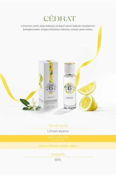 Roger&Gallet Cedrat Epb 30ml - 2