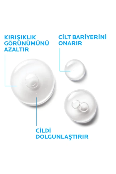 La Roche Posay Kuru Ciltler İçin Cilt Bakım Seti:Hyalu B5 Dolgunlaştırıcı Serum 30ML&Lipikar Vücut Yıkama Jeli100ML - Resim 5