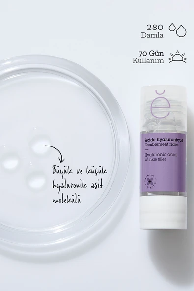 Etat Pur Pure Active Hyaluronik Asit %1,6 Kırışıklık Karşıtı Nemlendirici Konsantre Cilt Bakım Serumu 15 ml - Resim 4