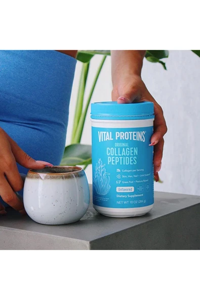 Vital Proteins Şeker Içermeyen, Nötr Tat %100 Hidrolize Sığır Kolajeni* 284g - 5