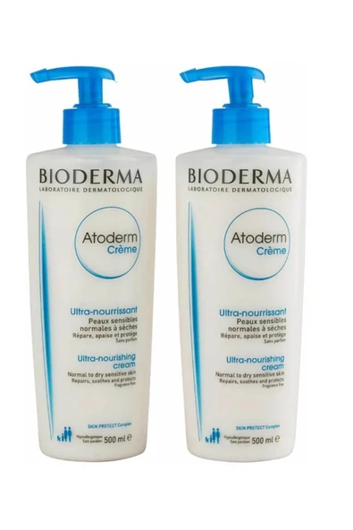 Bioderma Atoderm Çok Kuru Ciltler Için Nemlendirici Krem 500 ml 2 Adet ürün görseli 1