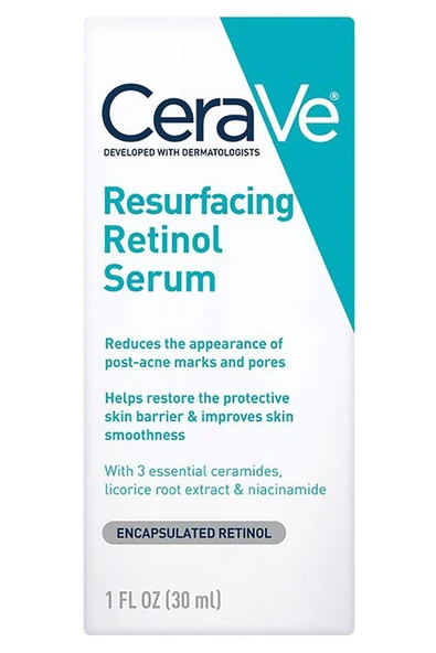 CeraVe Resurfacing Retinol Yüz Serumu 30ML - Resim 3