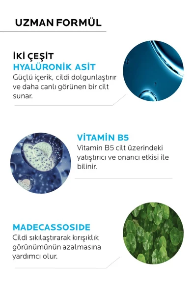 La Roche Posay Kuru Ciltler İçin Cilt Bakım Seti:Hyalu B5 Dolgunlaştırıcı Serum 30ML&Lipikar Vücut Yıkama Jeli100ML - Resim 6