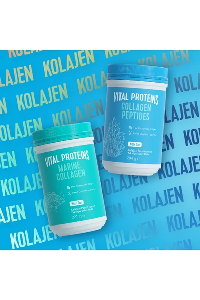 Vital Proteins Marine Kolajen Balık Kolajeni Tip 1 - 2’li Paket | Cilt Ve Eklem Için 221 gr X2 - Resim 7