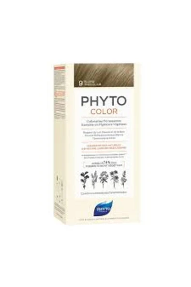 Phyto Phytocolor 9 Açık Sarı Amonyaksız Kalıcı Bitkisel Saç Boyası