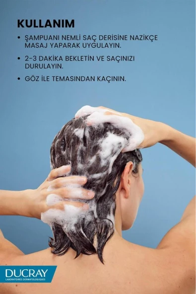 Ducray Kelual Squanorm Yağlı Saçlar için Kepek Şampuanı 400 ml - 7