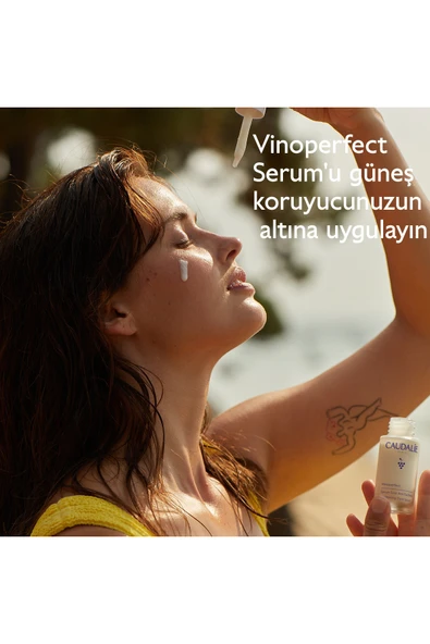 Caudalie Vinoperfect Leke Karşıtı Ikili Set - Vinoperfect Serum 30 ml Vinosun Fluid Krem 25 ml Hediye! - 4