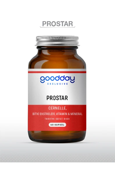 goodday Prostar 60 Kapsül Bitkisel Besin Takviyesi