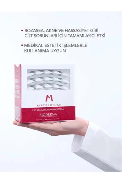 Bioderma Matricium Cilt Bakım Kapsülü 30 X 1 ml - Resim 2